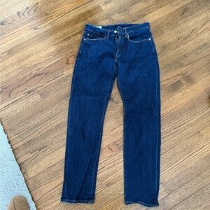GAP Men's Dark Indigo Straight Jeans